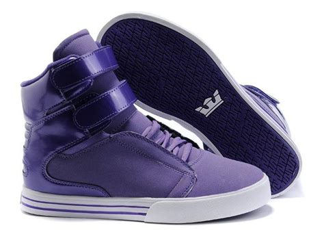 Justin Bieber Supras Shoes Tk Society Purple Suede | Supra shoes, White ...