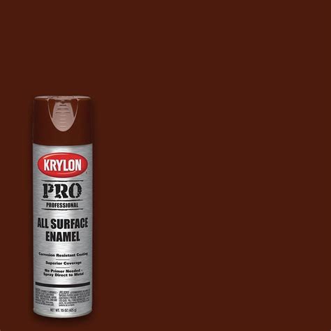 Krylon Professional Gloss Brown Spray Paint (Actual Net Contents: 15-oz) at Lowes.com