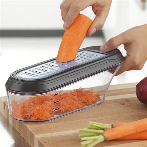 Multifunctional Potato Slicer Vegetable Fruit Cutter Storage Container ...