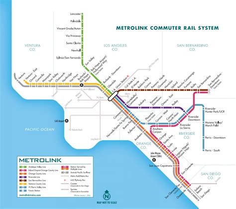 Metrolink System Map