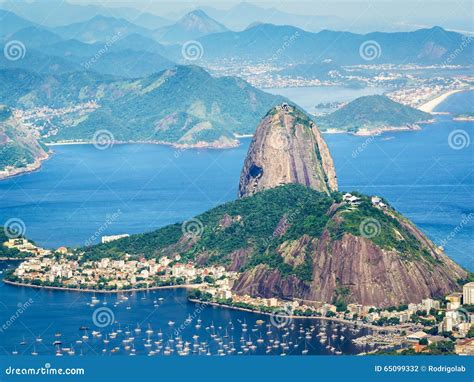 Sugarloaf Mountain in Rio De Janeiro, Brazil Stock Photo - Image of america, brazil: 65099332