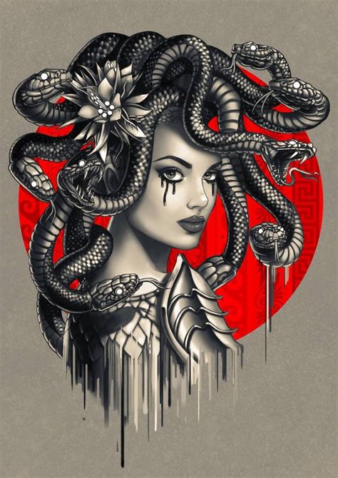 Art Print Medusa Art & Collectibles Prints jan-takayama.com