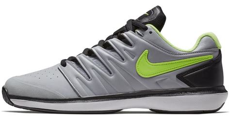 Nike Air Zoom Prestige Leather Hc Men's Tennis Shoe in White for Men | Lyst