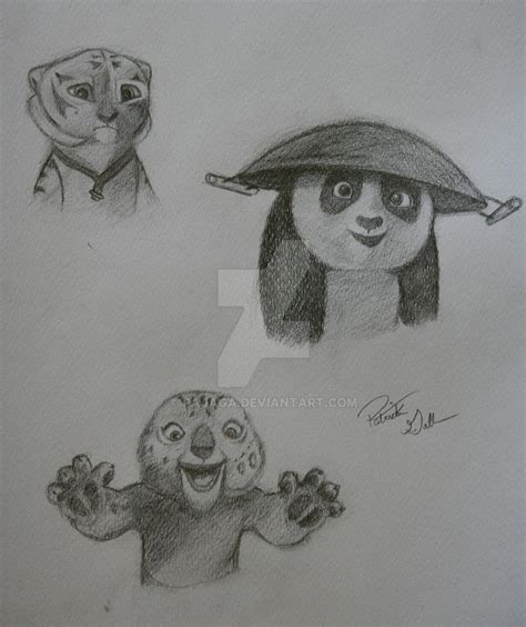 Kung Fu Panda Sketches by Pajaga on DeviantArt