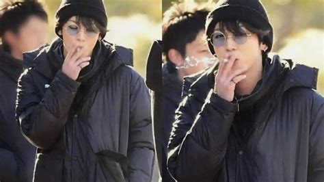 Bts Jungkook S Photos Smoking Cigarette Go Viral Fans Confuse Japanese ...