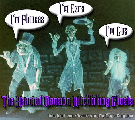 FUN FACT: Haunted Mansion: The Hitchhiking Ghosts have unofficial names given to them by the ...