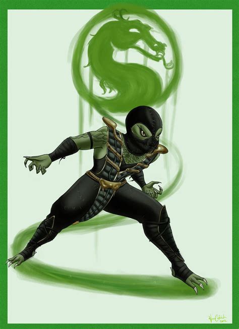 MK9 Tribute - Reptile Alternate by Valitel on DeviantArt