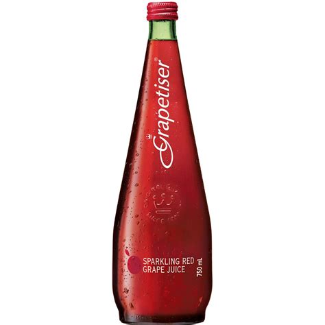 Calories in Grapetiser Sparkling Juice Red Grape Calorie Counter Australia