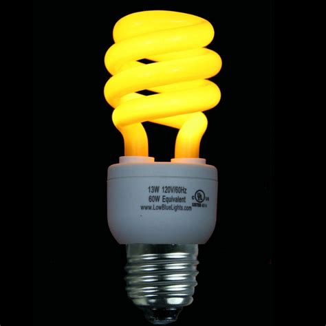 Blue-Free 13W CFL Bulb (120V) | LowBlueLights.com