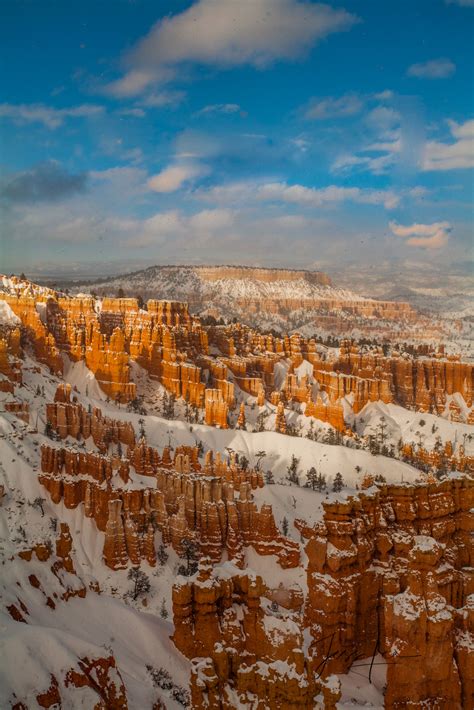 Afternoon Snow in Bryce Canyon | Bryce Canyon | Utah | Photos by Jess Lee