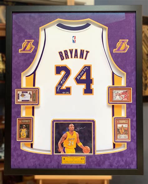 Kobe Bryant Jersey Framed by Jacquez Art | Framed jersey, Kobe bryant, Jersey