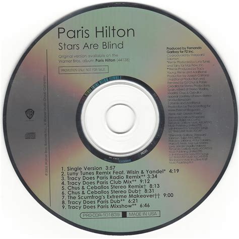 Paris Hilton Stars are blind (Vinyl Records, LP, CD) on CDandLP