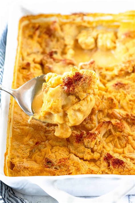 This creamy Gluten-Free Vegan Cauliflower Casserole is not only delicious but it is also healthy ...