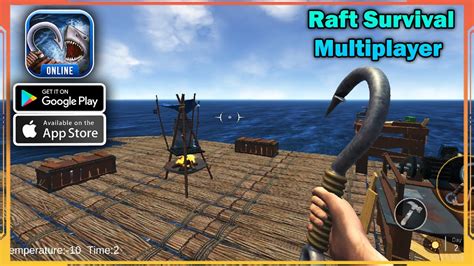 Raft Survival Multiplayer Gameplay (Android, iOS) - YouTube