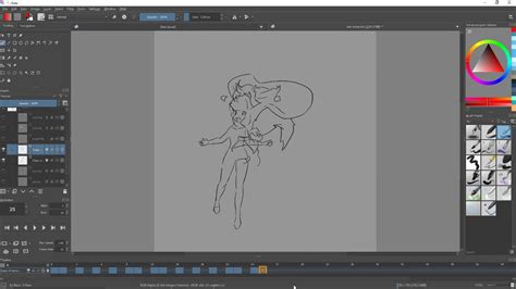 Krita Animation Tutorial / Mediaget.com/krita drawing and animation ...