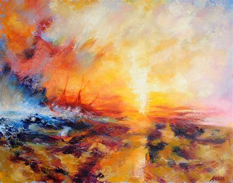 Turner's Slave Ship | Abstract art painting, History painting, Art painting