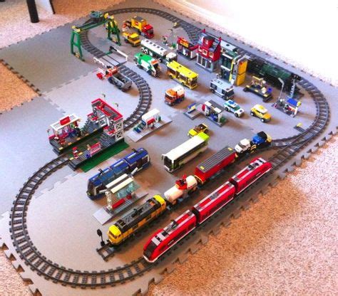 to change my lego train track layout i used to use my switches to make | Lego trains, Lego city ...