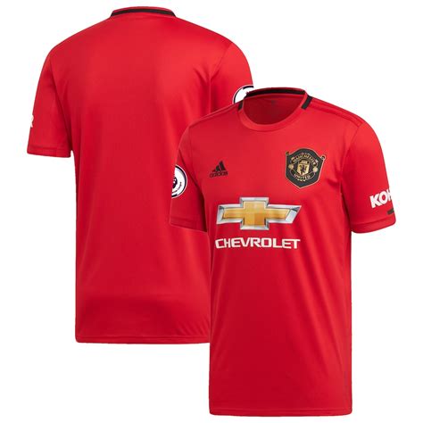 Men's adidas Red Manchester United 2019/20 Home Replica Jersey