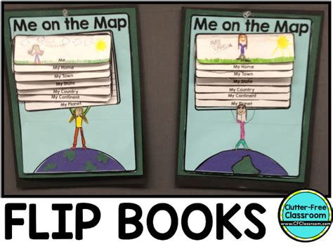 Me on the Map Activities and Printables | Clutter-Free Classroom