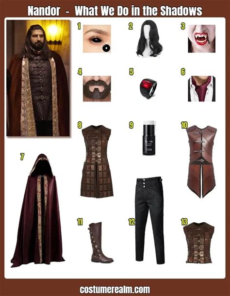 How To Dress Like Nandor Costume: How To Dress Up As The Vampire Leader From What We Do In The ...