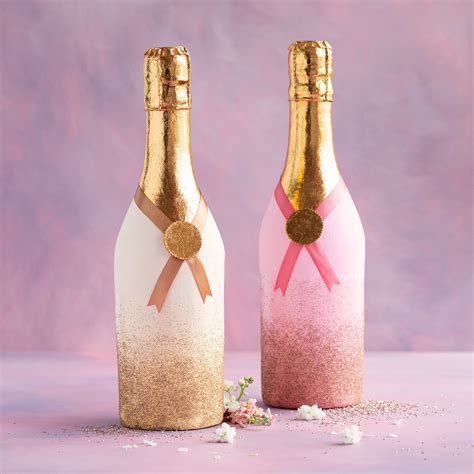 Champagne Bottle Display, Large - Glitterville Studios