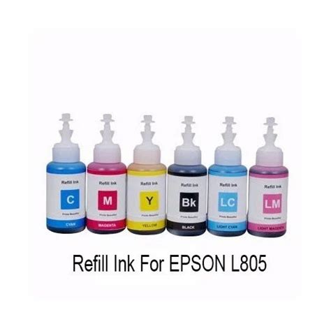 Surejet CMYK Refill Ink for Epson L805 Printer, For Photo Printing at ...