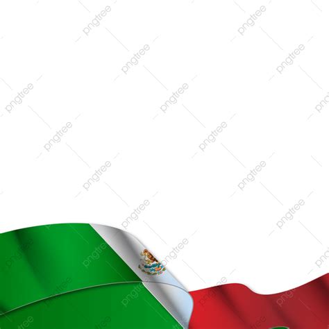 Mexico Flag For 16 Th September Happy Independence Day Frame Border Free, Mexico, Flag ...