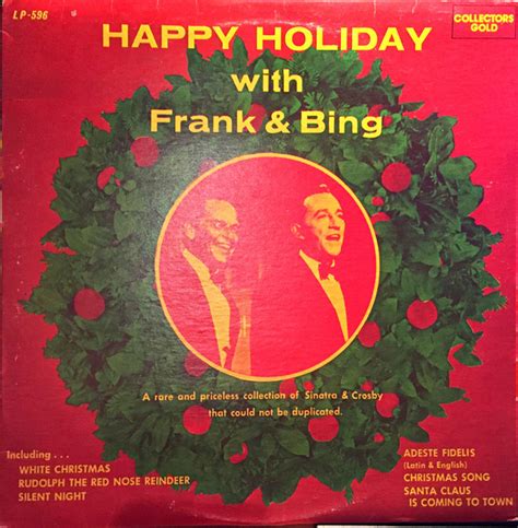 Frank Sinatra & Bing Crosby - Happy Holiday With Frank & Bing (1980, Vinyl) | Discogs