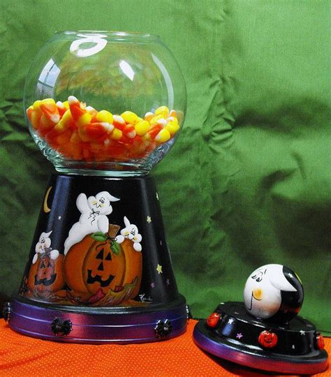 Halloween Candy Jar - Spooky and Sweet!