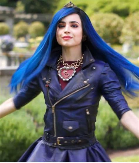 Sofia Carson Descendants 3 Evie Purple Jacket - Jackets Creator