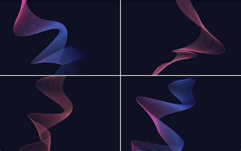 Use this pack of vector backgrounds to add a touch of creativity to your designs 19211897 Vector ...