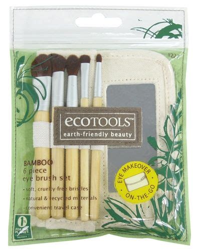 EcoTools 6 Piece Eye Brush Set (5 brushes,1 case) - Reviews | MakeupAlley