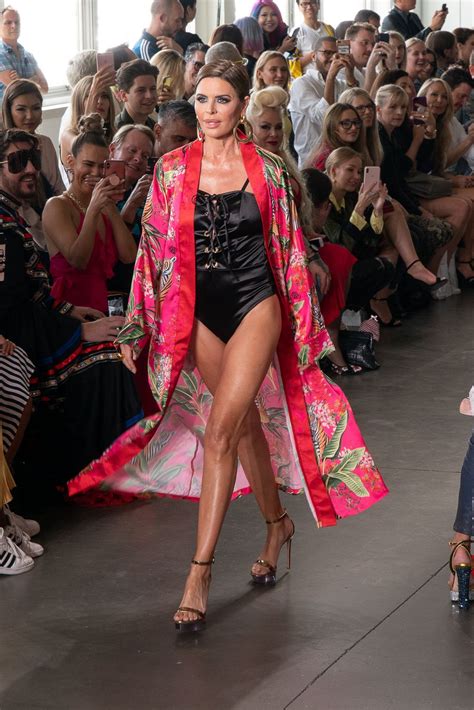 LISA RINNA at Kyle & Shahida Runway Show at NYFW in New York 09/08/2019 ...