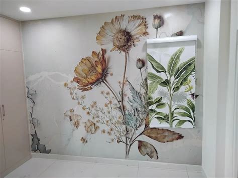 PVC Floral Printed Roller Blinds, Gray at Rs 190/sq ft in Hyderabad ...