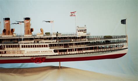 Hudson River Model Steamboats: Steamboat Model ALEXANDER HAMILTON c ...