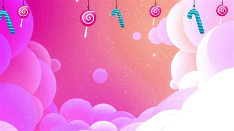 Fantasy Candy Cartoon Background Video Video AEP Template Free Download ...