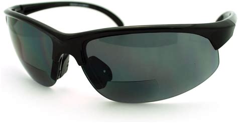 Mens Sunglasses with Bifocal Reading Lens Half Rim Sports Fashion +1.50: Amazon.ca: Jewelry