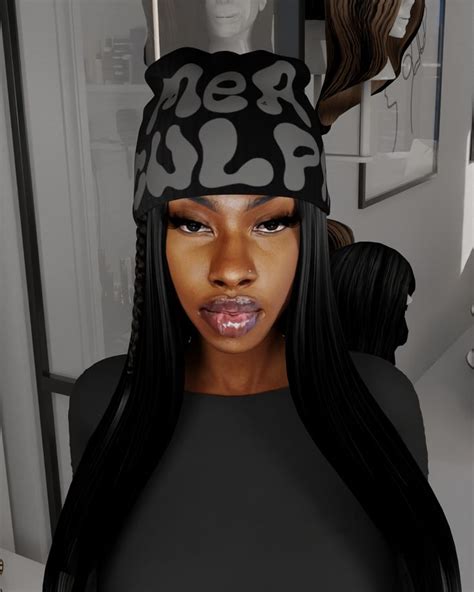 mea culpa beanie | Diversedking | Sims hair, Sims 4 children, Sims 4 ...