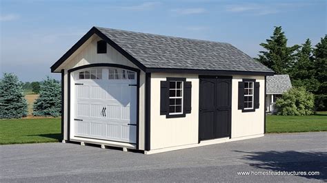 1 Car & Single Wide Garages | Homestead Structures