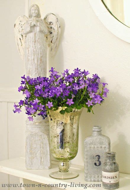 French Style Farmhouse Bathroom French Country Cottage, Town And Country, Country Living, Purple ...