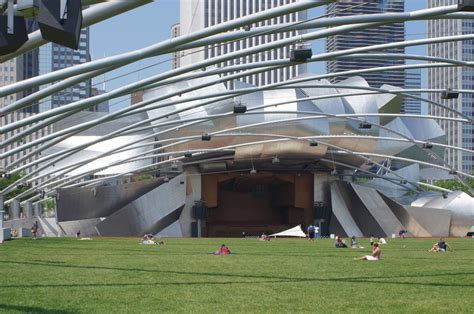 Jay Pritzker Pavilion (Chicago, 2004) | Structurae