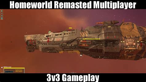 Homeworld Remastered Multiplayer Gameplay - 3v3 - YouTube