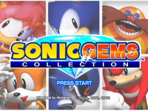 Sonic Gems Collection ISO