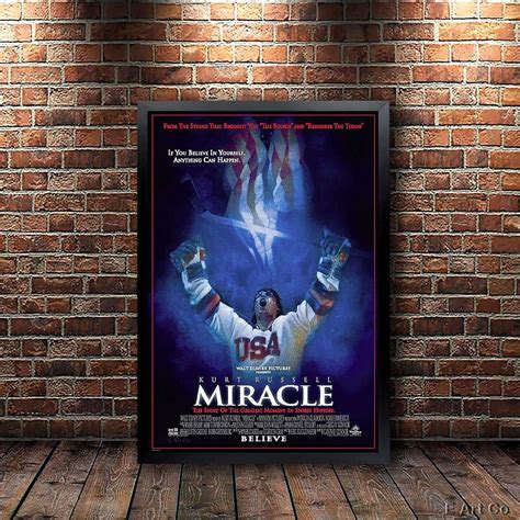 Miracle, Movie Poster, Framed and Ready to Hang. - Etsy