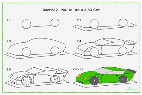 How To Draw A Car Step By Step For Kids? | Car drawings, Car drawing easy, Step by step drawing