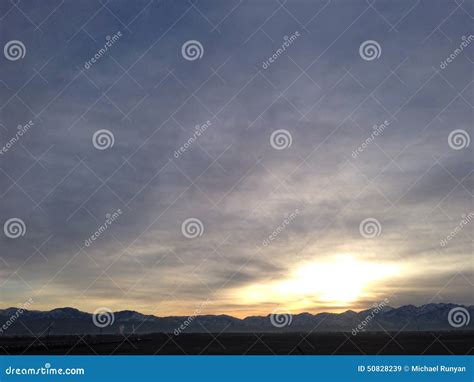 Sunrise in Salt Lake City Utah Stock Image - Image of utah, lake: 50828239