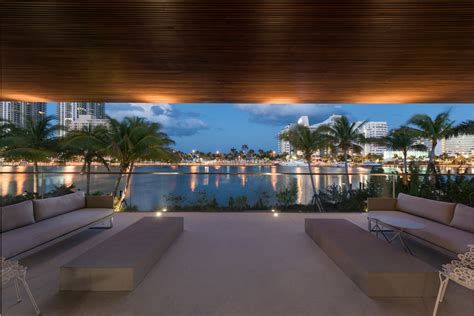 A Luxury Miami Beach Home With Pools, Natural Lagoons, And A Rooftop Garden