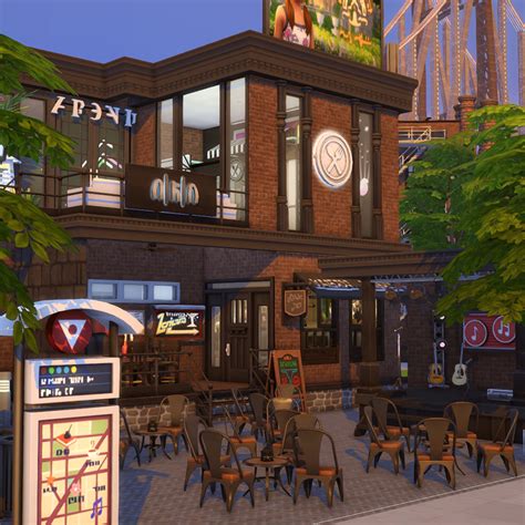 San Myshuno Food Market - The Sims 4 Rooms / Lots - CurseForge