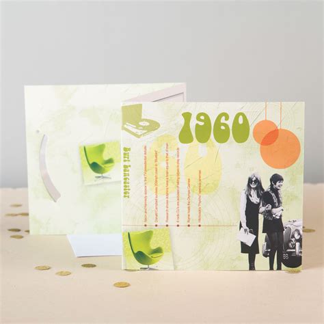 Birthday Classic Years CD & Greetings Card | GettingPersonal.co.uk