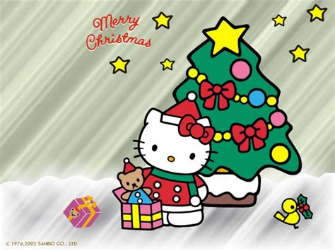 Hello Kitty Christmas Wallpaper